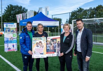 Jong en oud samen in beweging bij feestelijke aftrap in Ulft