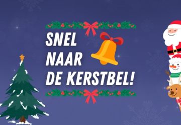 Snel naar de kerstbel