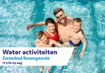 Zomervakantie bij Zwembad Rozengaarde - week 34