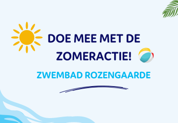 Zomervoordeel bij Zwembad Rozengaarde!